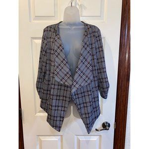 New SOHO Ladies Open Front Blazer Size Medium